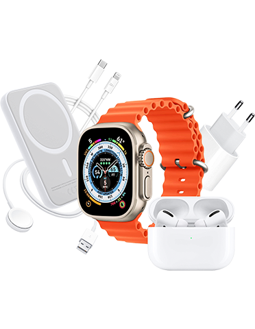 پک یونیک کامبینیشن X8 (با شارژر بی سیم، شارژ، Airpods Pro، باتری خارجی)