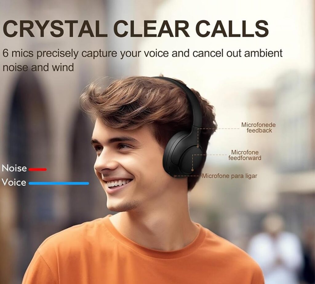 هدفون بلوتوث کیو سی وای مدل H3 ANC