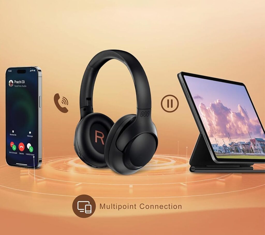 هدفون بلوتوث کیو سی وای مدل H3 ANC