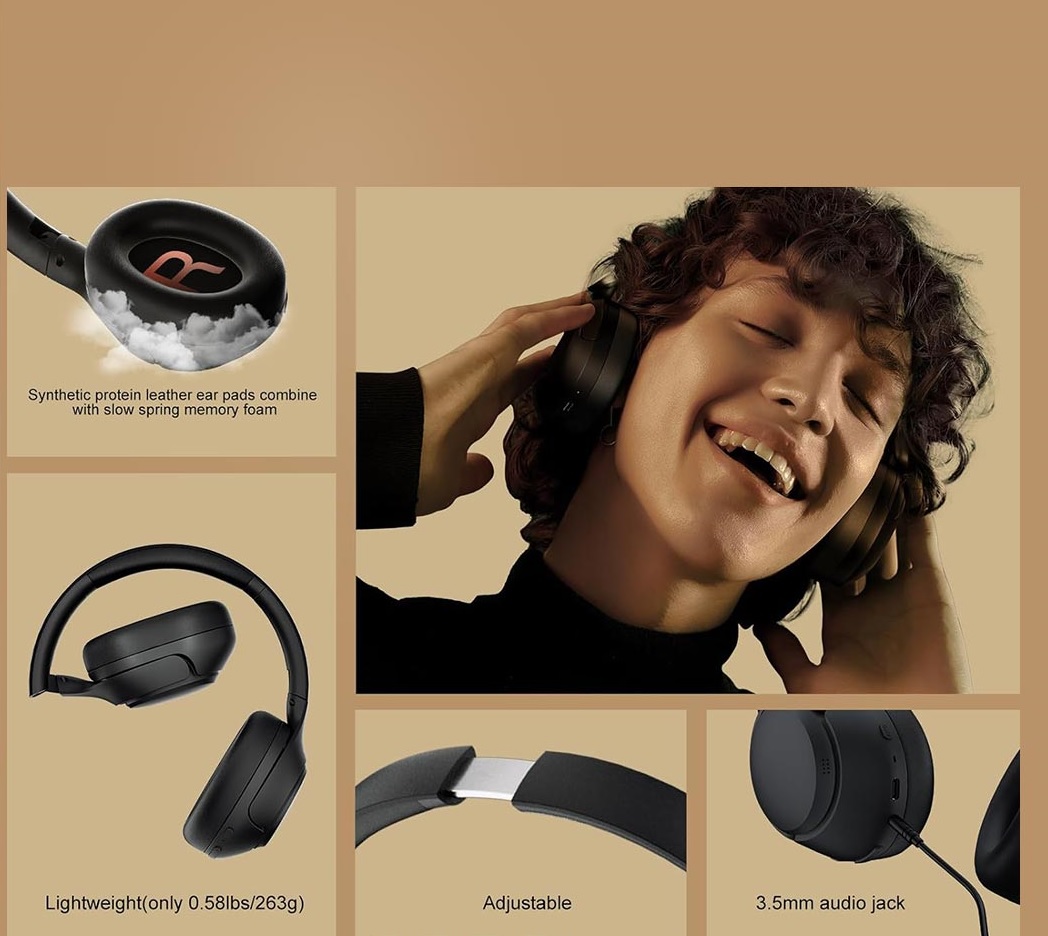 هدفون بلوتوث کیو سی وای مدل H3 ANC