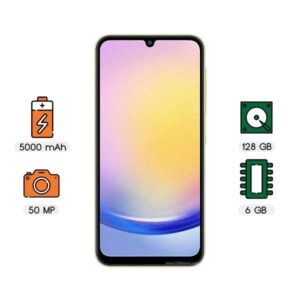 گوشی موبایل سامسونگ مدل Galaxy A25 5G (ویتنام)دو سیم‌کارت ظرفیت 256GB و رم 8GB