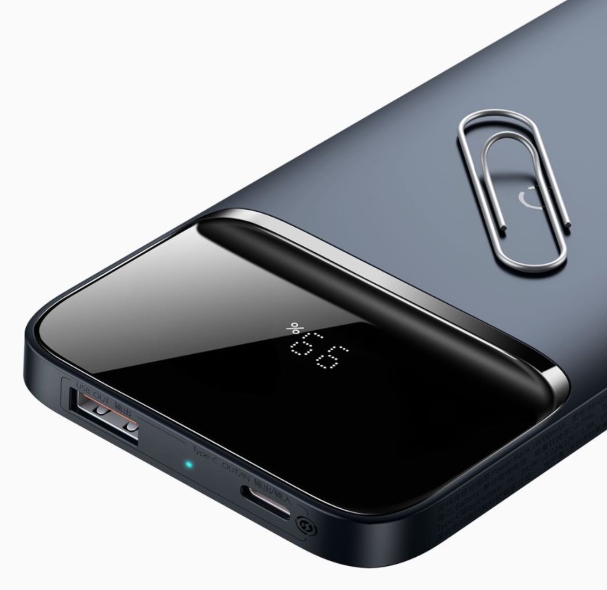 پاوربانک باسئوس مدل Magnetic Wireless PPCX0101 ظرفیت 10000 میلیآمپر ساعت