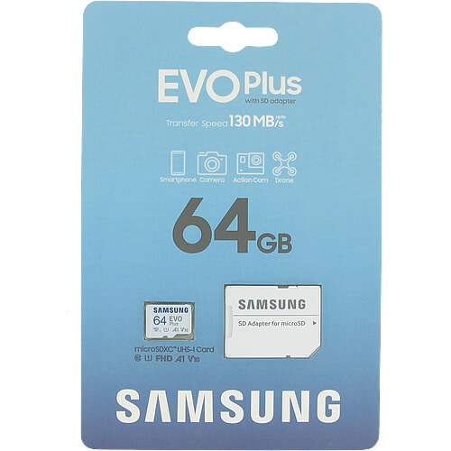 کارت حافظه microSDXC سامسونگ مدل Evo Plus A1 V10 ظرفیت 64 گیگابایت