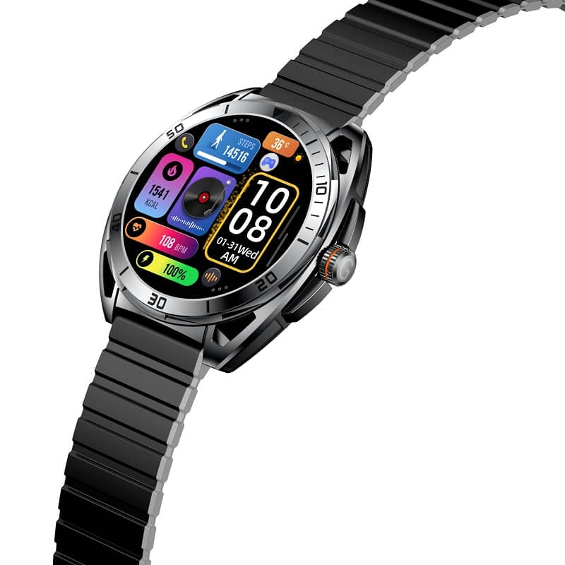 ساعت هوشمند گلوریمی مدل Glorimi M2 Pro دارای 3 بند و گلس