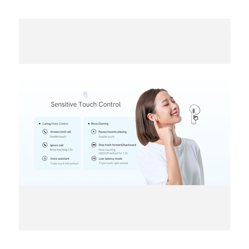 هدفون بلوتوثی کیو سی وای مدل QCY AilyPods T20