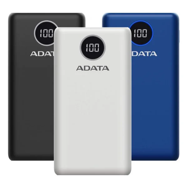 پاوربانک 20000 میلیآمپر ای دیتا مدل ADATA P20000QCD