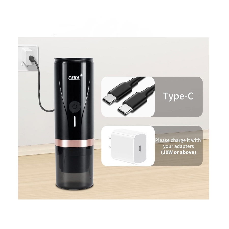 اسپرسو ساز شارژی قابل حمل +CERA مدل PCM03